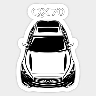 QX70 2013-2017 Sticker